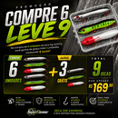 Kit Isca Zig Zarinha Compre 6, Leve 9 Unidades para Tucunaré e Traíra | SportFishing Brasil
